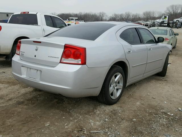 2B3KA43D89H596495 - 2009 DODGE CHARGER SILVER photo 4