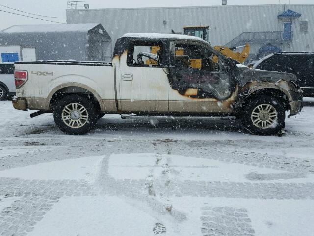 1FTFW1ET3BFB67356 - 2011 FORD F150 SUPER WHITE photo 9