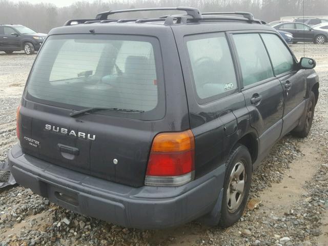 JF1SF6353XH707869 - 1999 SUBARU FORESTER L BLACK photo 4