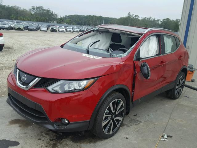 JN1BJ1CRXHW141384 - 2017 NISSAN ROGUE SPOR RED photo 2