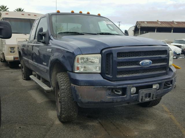 1FTWX31P36EC16259 - 2006 FORD F350 SRW S BLUE photo 1