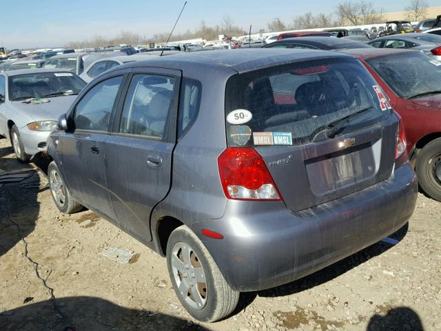 KL1TD66648B239705 - 2008 CHEVROLET AVEO BASE Boz foto 3