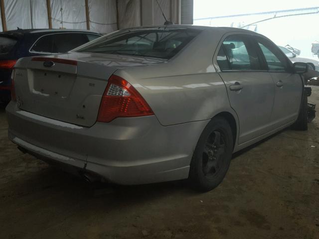 3FAHP0HG1AR362409 - 2010 FORD FUSION SE GOLD photo 4