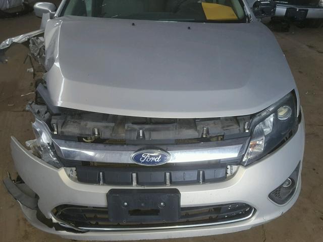 3FAHP0HG1AR362409 - 2010 FORD FUSION SE GOLD photo 7