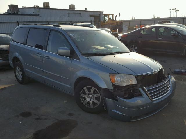 2A4RR5D12AR359090 - 2010 CHRYSLER TOWN & COU BLUE photo 1