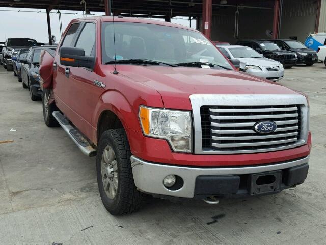 1FTFW1EF9BFD07971 - 2011 FORD F150 SUPER RED photo 1