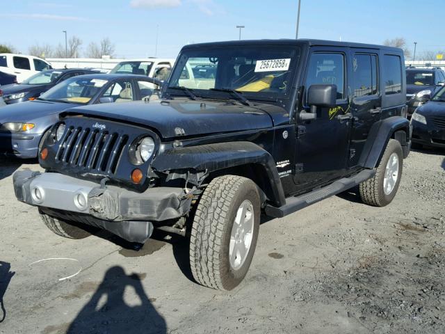 1J4BA5H18AL158841 - 2010 JEEP WRANGLER U BLACK photo 2