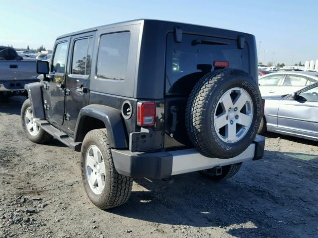 1J4BA5H18AL158841 - 2010 JEEP WRANGLER U BLACK photo 3