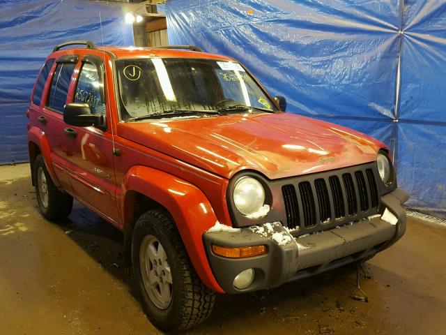 1J4GL58K82W251724 - 2002 JEEP LIBERTY LI RED photo 1