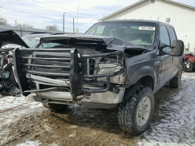 1FTSW21P56EB35453 - 2006 FORD F250 SUPER GRAY photo 2