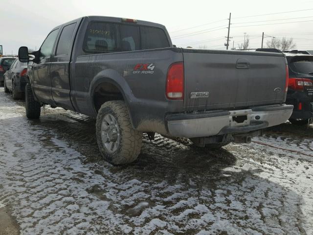 1FTSW21P56EB35453 - 2006 FORD F250 SUPER GRAY photo 3