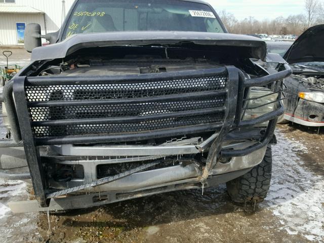 1FTSW21P56EB35453 - 2006 FORD F250 SUPER GRAY photo 9