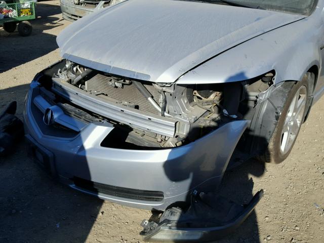 19UUA66295A049498 - 2005 ACURA TL SILVER photo 9