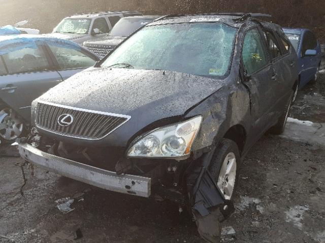 2T2HA31U86C106595 - 2006 LEXUS RX 330 CHARCOAL photo 2