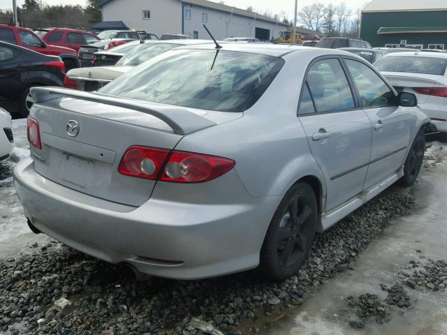 1YVHP80C855M33173 - 2005 MAZDA 6 I GRAY photo 4