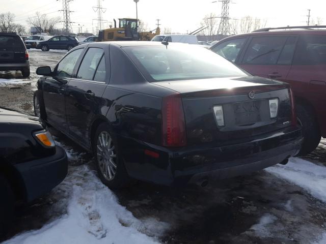 1G6DW677570157526 - 2007 CADILLAC STS BLACK photo 3