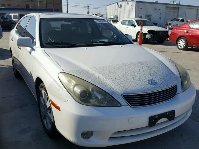 JTHBA30G055065346 - 2005 LEXUS ES 330 WHITE photo 1