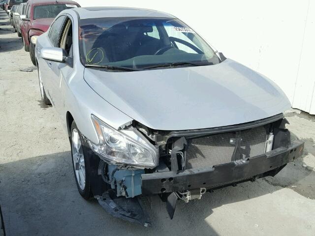 1N4AA5AP1EC480877 - 2014 NISSAN MAXIMA S SILVER photo 1