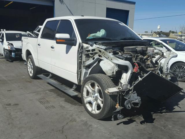 1FTFW1E60BFA50165 - 2011 FORD F150 SUPER WHITE photo 1