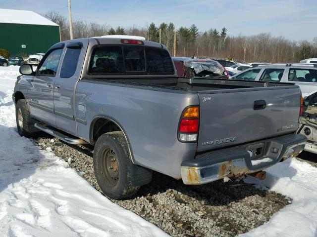 5TBBT44141S132180 - 2001 TOYOTA TUNDRA ACC GRAY photo 3