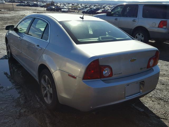 1G1ZF57519F126598 - 2009 CHEVROLET MALIBU HYB SILVER photo 3