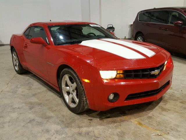 2G1FB1ED8B9147156 - 2011 CHEVROLET CAMARO LT RED photo 1