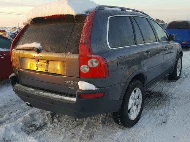 YV1CZ852951187536 - 2005 VOLVO XC90 V8 GRAY photo 4