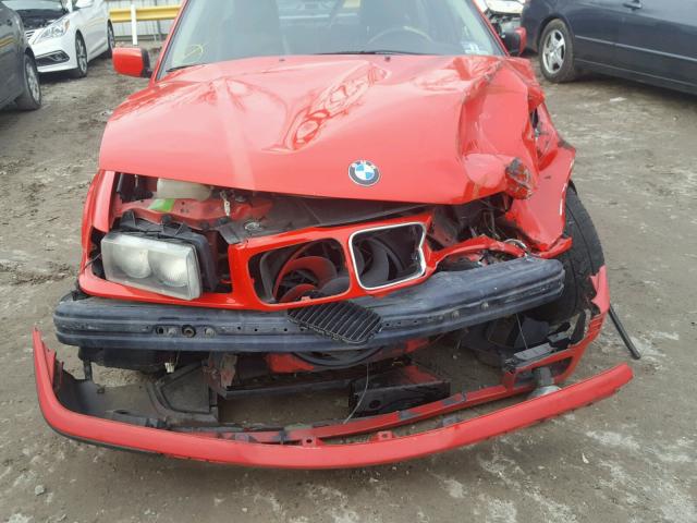 WBACB4324RFM01635 - 1994 BMW 325 I AUTO RED photo 7