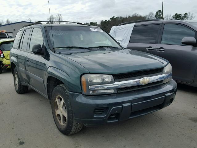 1GNDT13S452358006 - 2005 CHEVROLET TRAILBLAZE GREEN photo 1