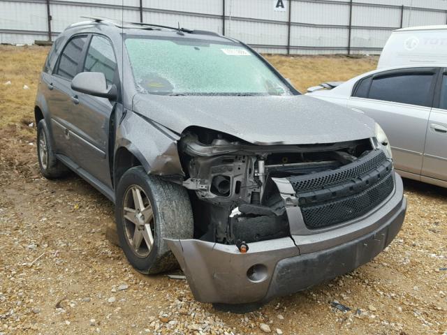 2CNDL73F366066782 - 2006 CHEVROLET EQUINOX LT GRAY photo 1