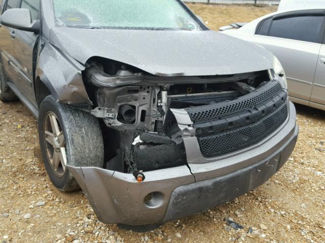 2CNDL73F366066782 - 2006 CHEVROLET EQUINOX LT GRAY photo 9