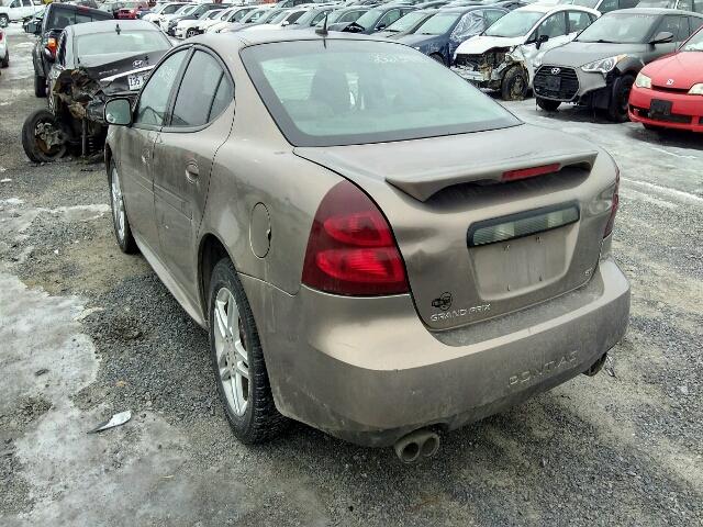 2G2WR554071231914 - 2007 PONTIAC GRAND PRIX BEIGE photo 3