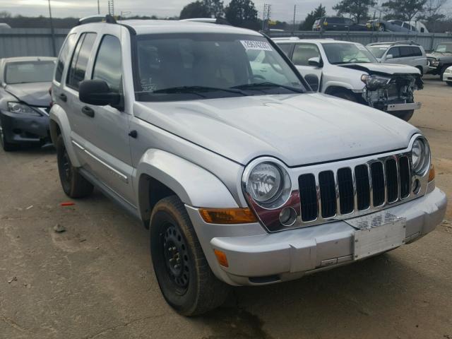 1J4GL58KX5W649392 - 2005 JEEP LIBERTY LI SILVER photo 1