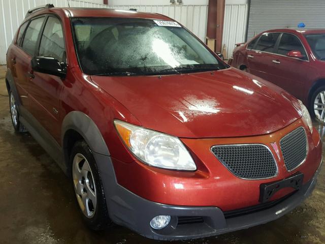 5Y2SL65806Z440256 - 2006 PONTIAC VIBE RED photo 1