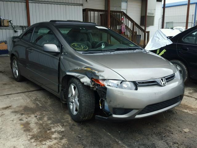 2HGFG12828H572825 - 2008 HONDA CIVIC EX BROWN photo 1