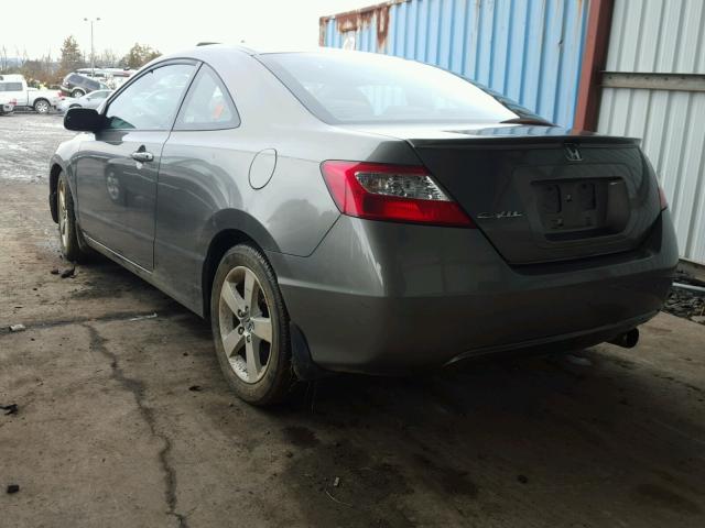 2HGFG12828H572825 - 2008 HONDA CIVIC EX ყავისფერი ფოტო 3