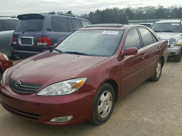 4T1BE32K33U132866 - 2003 TOYOTA CAMRY LE MAROON photo 9