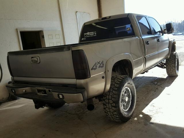 1GCHK23191F149647 - 2001 CHEVROLET SILVERADO GOLD photo 4