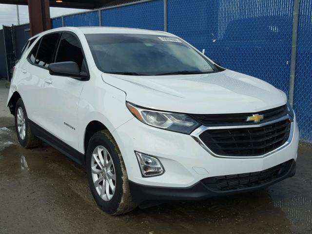 2GNAXHEV7J6118856 - 2018 CHEVROLET EQUINOX LS WHITE photo 1