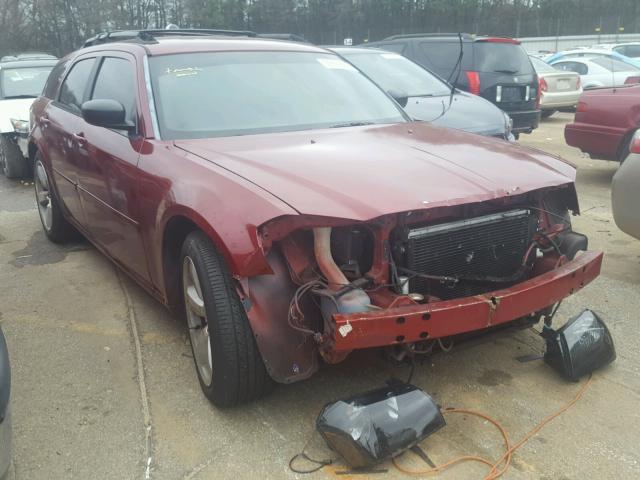 2D8FV48V95H536324 - 2005 DODGE MAGNUM SXT BURGUNDY photo 2