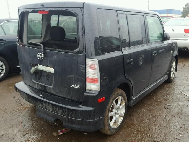JTLKT324964092913 - 2006 TOYOTA SCION XB 黑色 照片 4