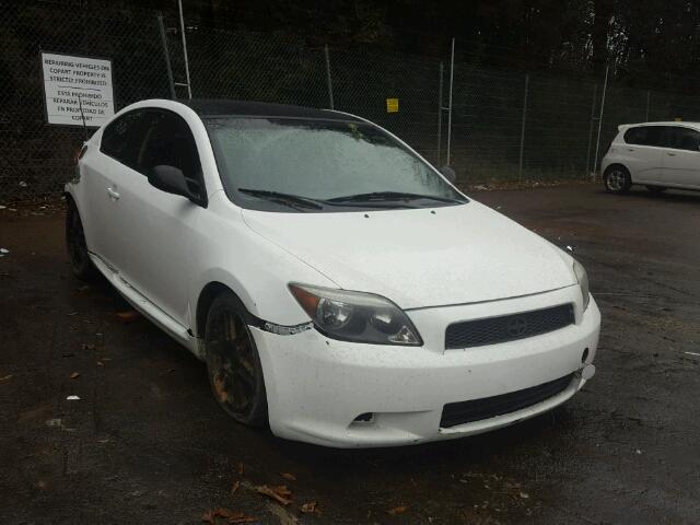 JTKDE177850004986 - 2005 TOYOTA SCION TC WHITE photo 1