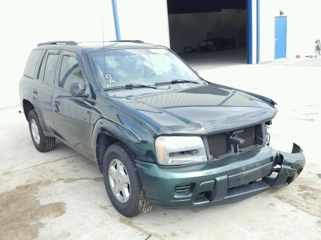 1GNDS13S232160878 - 2003 CHEVROLET TRAILBLAZE GREEN photo 1