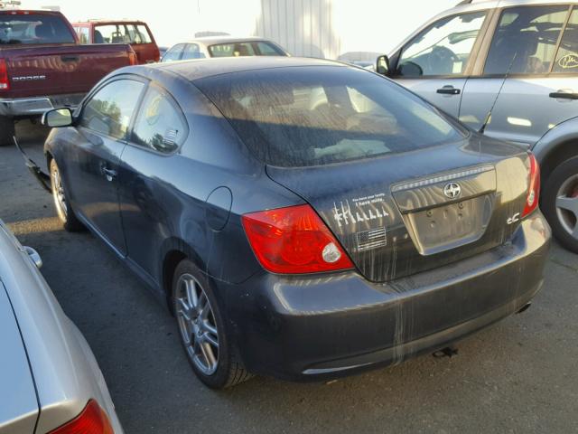 JTKDE177750040278 - 2005 TOYOTA SCION TC 灰色 照片 3
