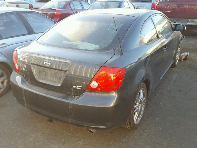 JTKDE177750040278 - 2005 TOYOTA SCION TC 灰色 照片 4