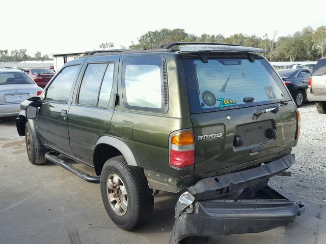 JN8AR05S5WW222516 - 1998 NISSAN PATHFINDER GREEN photo 3