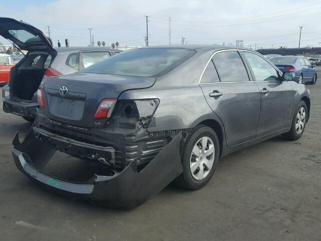 4T4BE46K79R069155 - 2009 TOYOTA CAMRY BASE GRAY photo 4