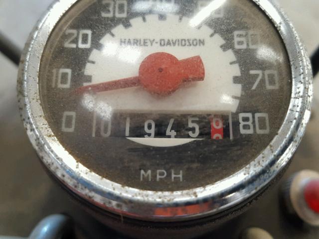 8A10137H2 - 1972 HARLEY-DAVIDSON AMF CYCLE RED photo 8