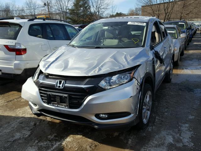 3CZRU6H57GM759938 - 2016 HONDA HR-V EX GRAY photo 2