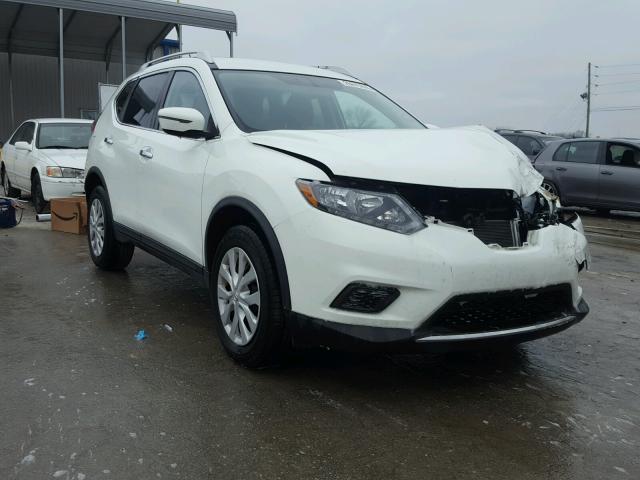 KNMAT2MT6GP640517 - 2016 NISSAN ROGUE S WHITE photo 1